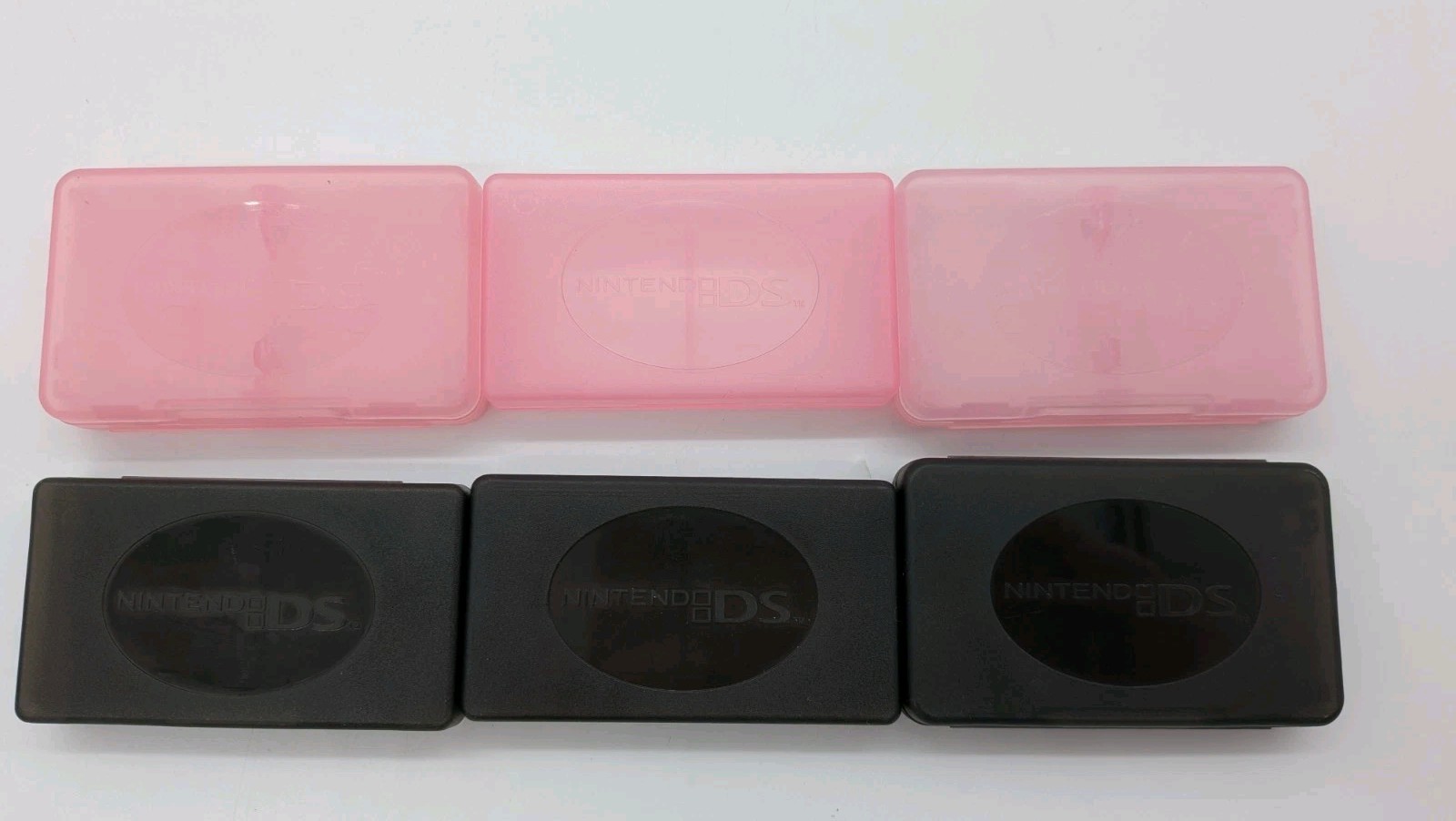 Nintendo DS Lot Of 6 Plastic Game Cases