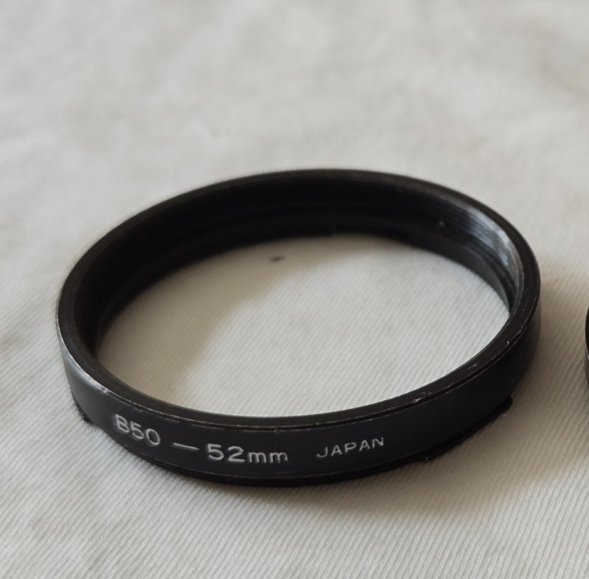 B50-52mm (B50/52) Adapter Ring for Hasselblad C Lens Made in Japan