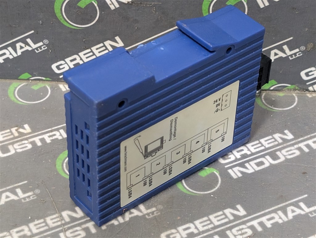 USED Hirschmann SPIDER 5TX 5 Port Ethernet Rail Switch