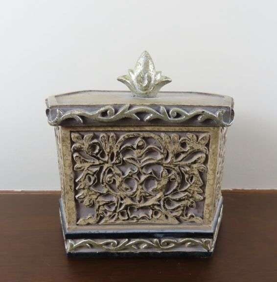 Composite Lidded Trinket Box
