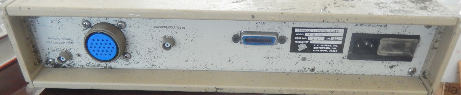 A.H.SYSTEMS SENSOR CONTROL UNIT SCU 120 **RARE FIND**