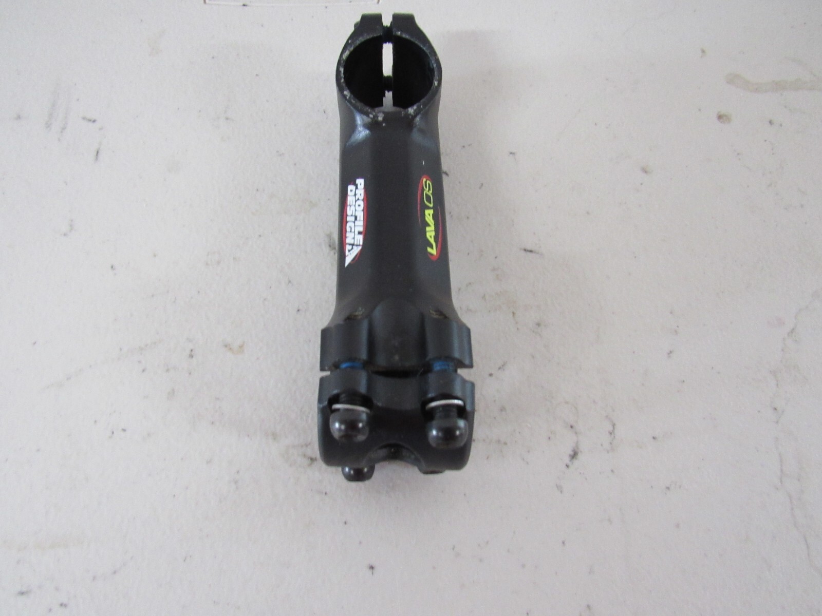 Profile Designs Lava OS Stem Black 80D 110MM 31.8 Clamp 1 1/8" Steerer