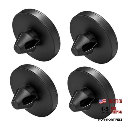 Brake Pedal Stop Pads, Brake Switch Stopper, Rubber Clutch Pedal Stopper 4PCS