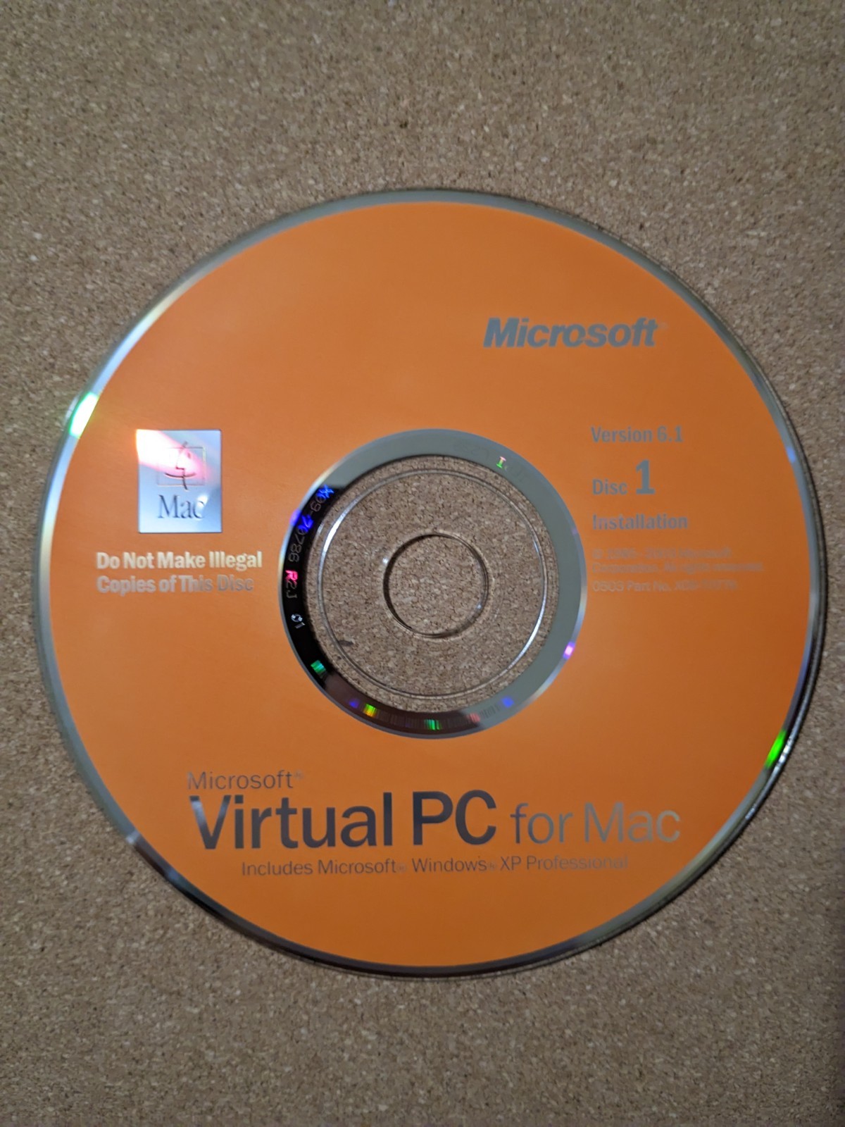 Microsoft Office mac v. X Professional Edition With Microsoft Virtual PC For Mac