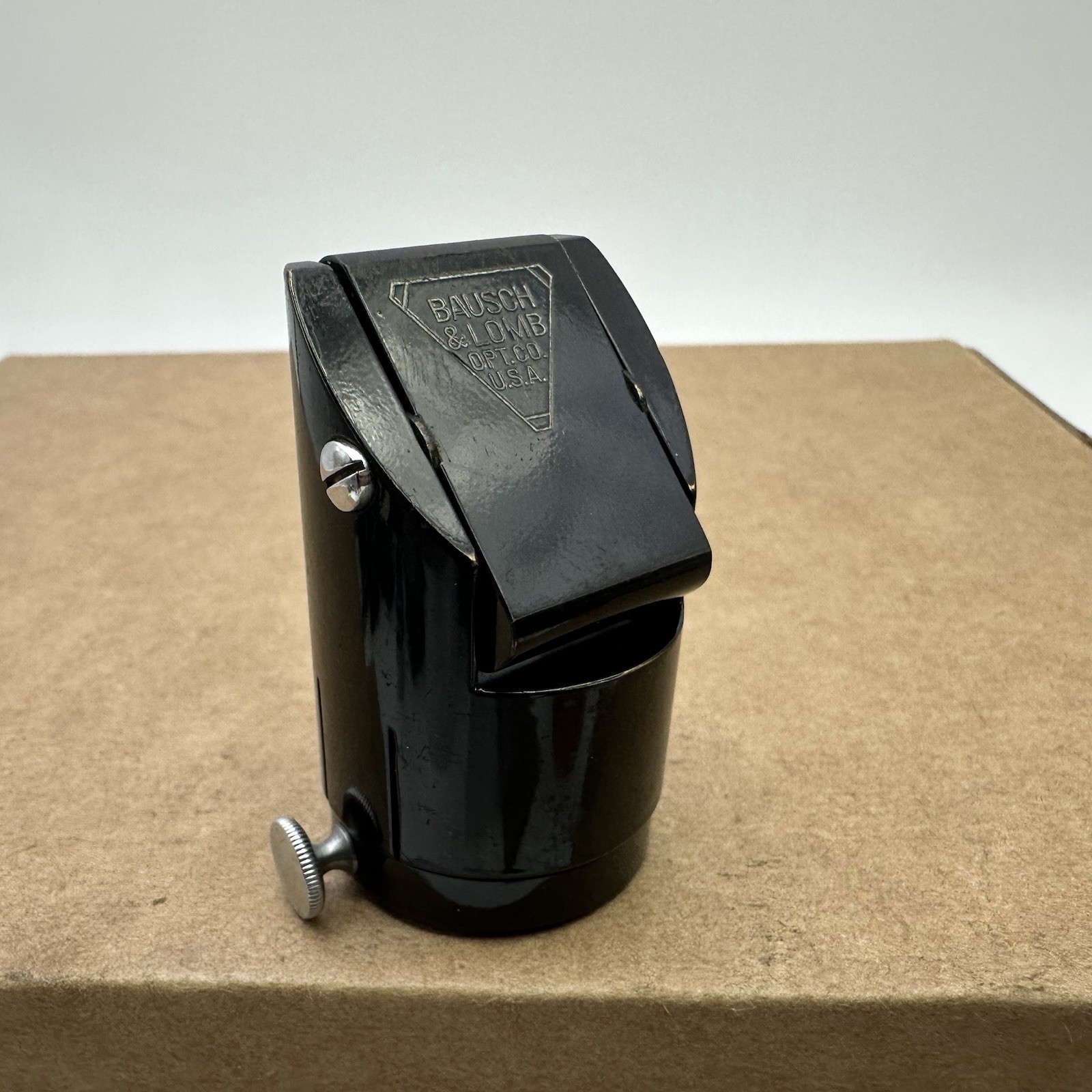 B & L (Bausch & Lomb) Optical Co Microscope Prism Eyepiece Vintage Part