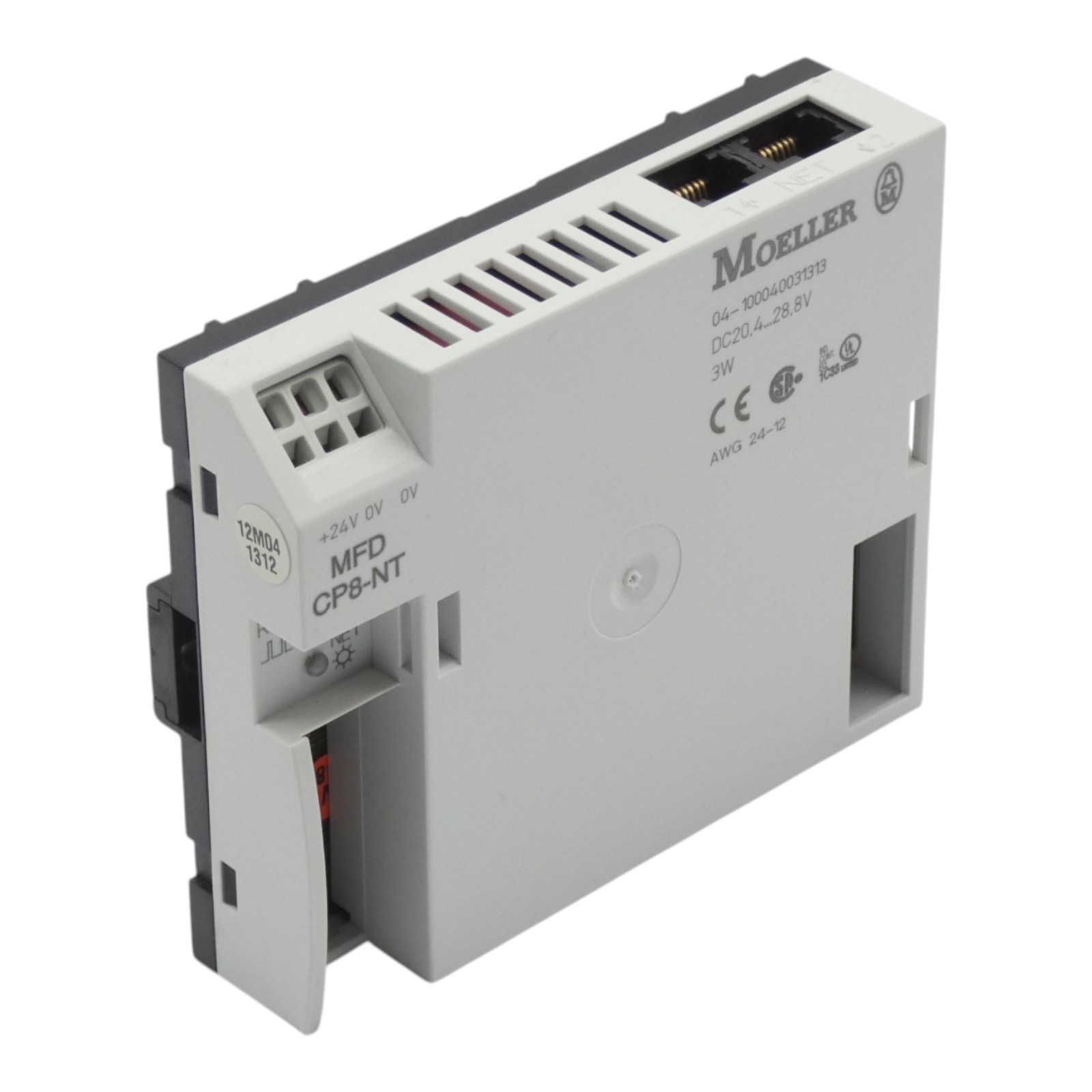 Moeller MFD CP8-NT DC20.4...28.8V 3W expansion module / expansion module -used-