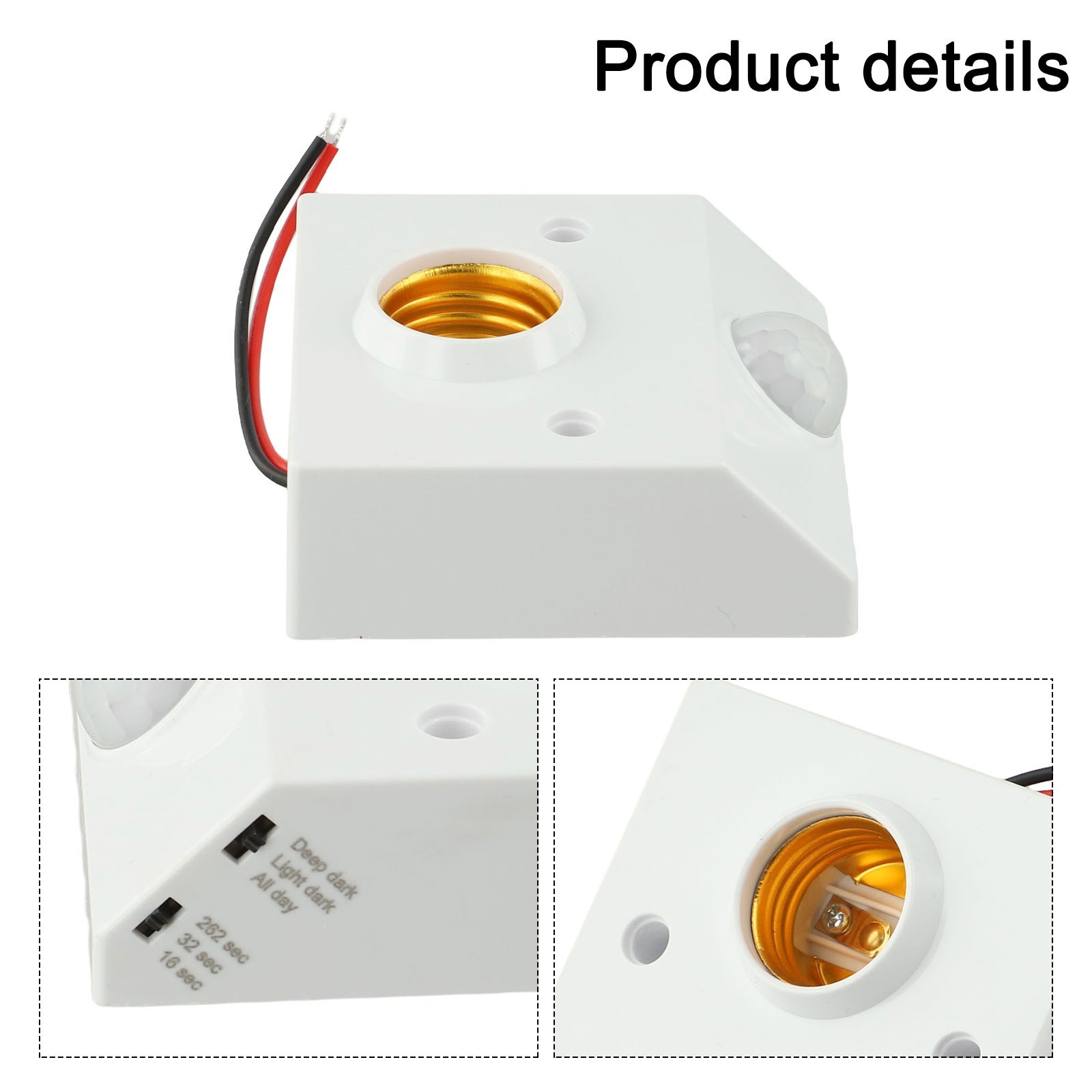 Energizing Solution The Intelligent E27 Infrared Sensor Light Fixture System