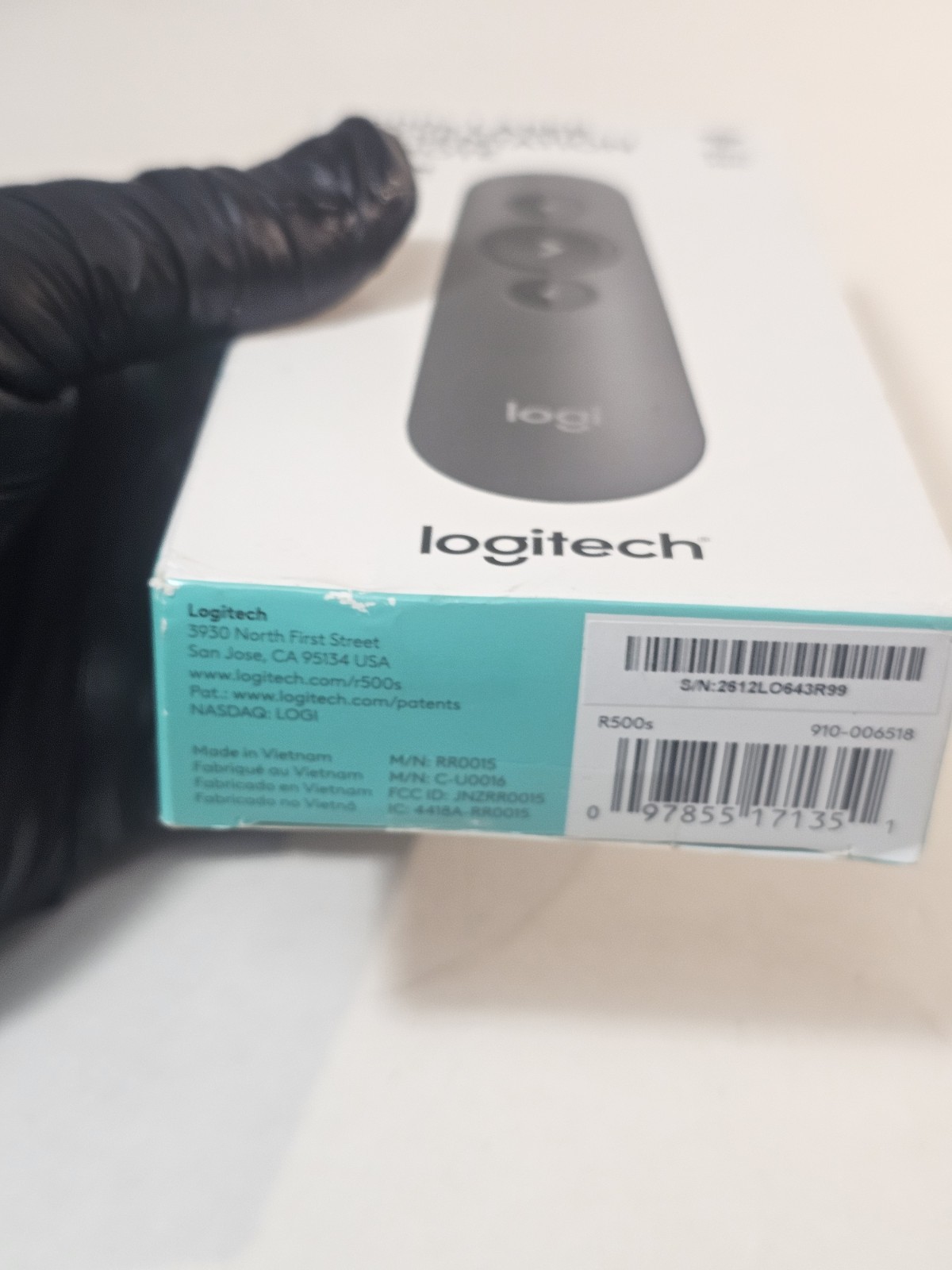 Authentic Logitech R500s Laser Presentation Remote (910-006518) Brand New