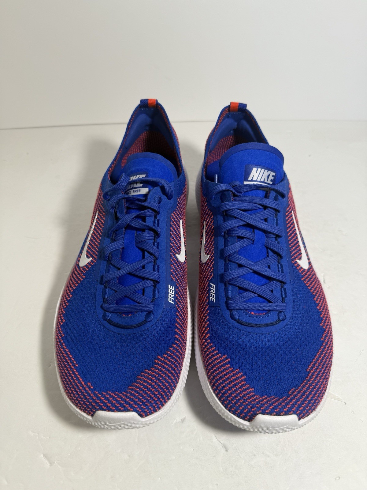 Nike Free Run 2025 Men Size 8-13 US Blue Orange White Running Shoes HF1078 401