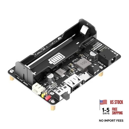MPPT Solar Charge Controller for 18650 Li-ion Battery, Solar Power Manager