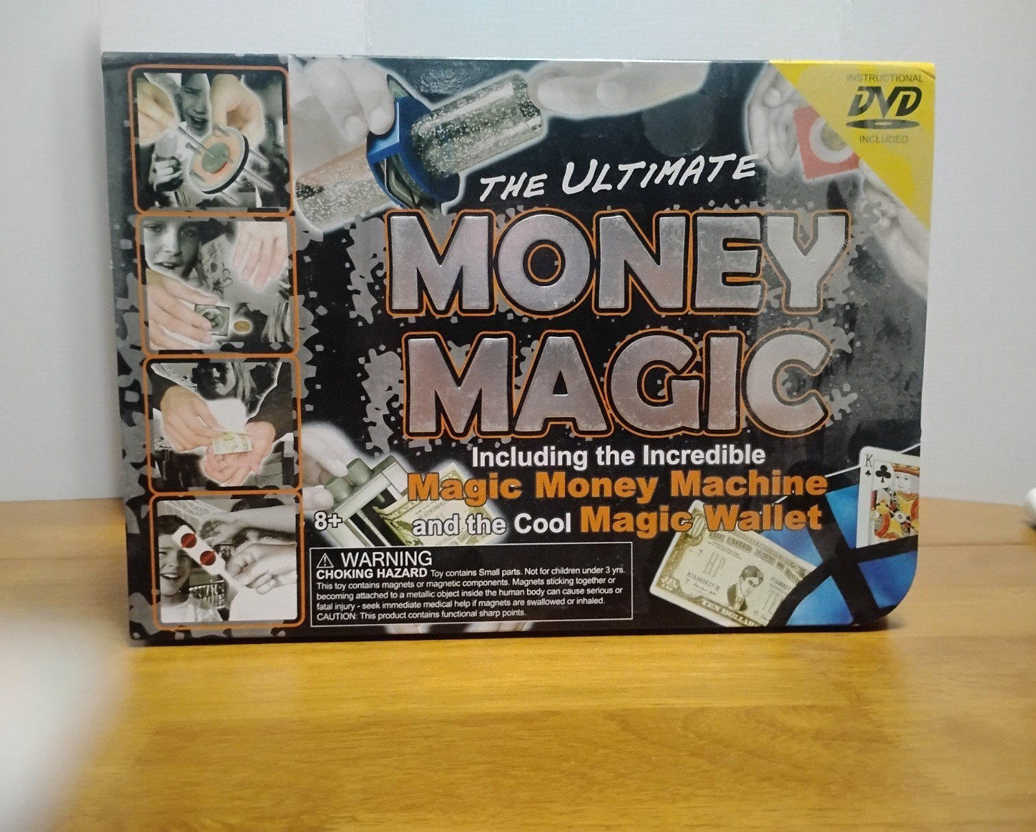 Hanky Panky Toys Ultimate Money Magic Set w/ DVD, Book, Money Machine & Wallet