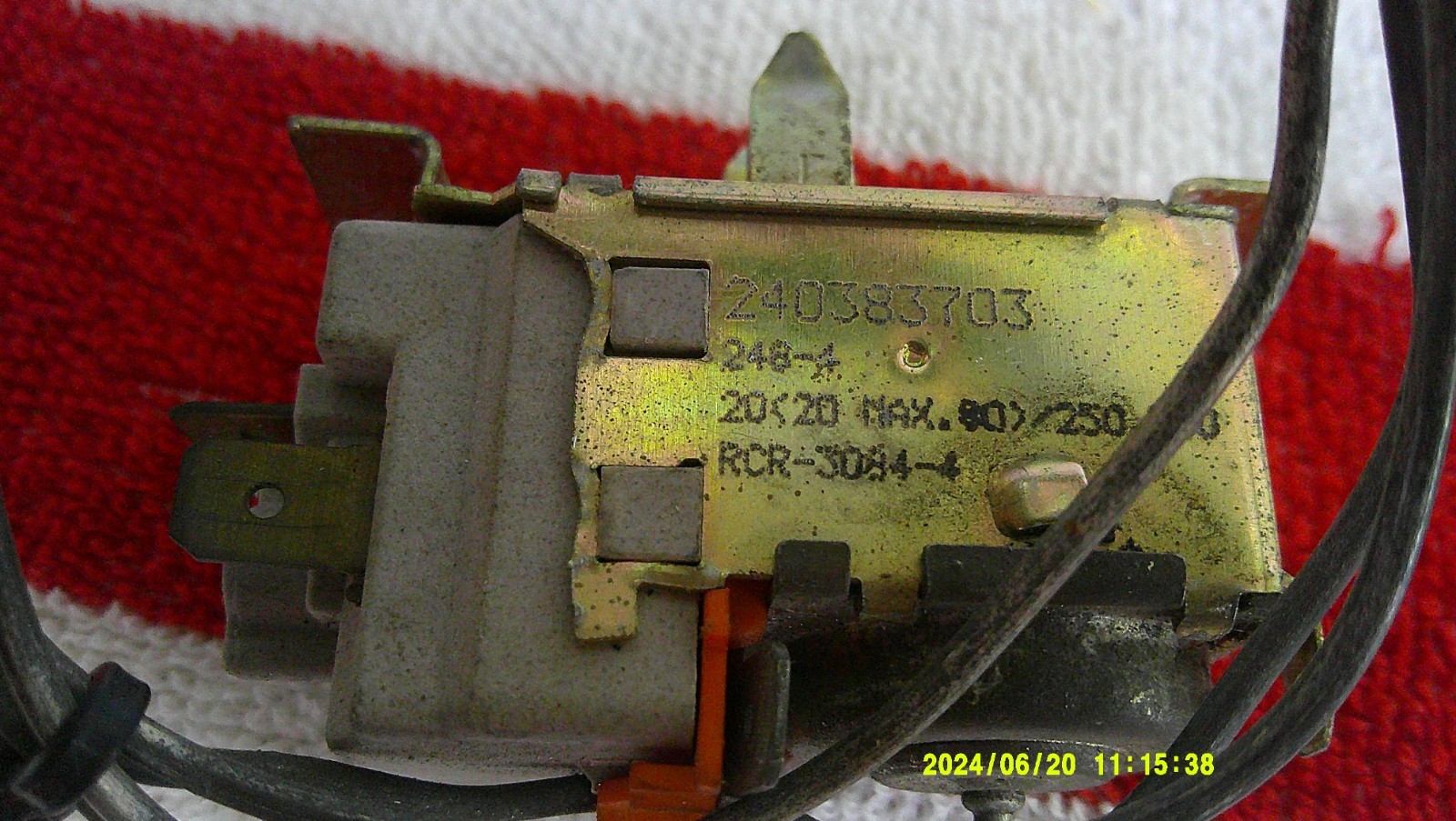 ROBERT SHAW 240383703 TEMP CONTROL THERMOSTATE