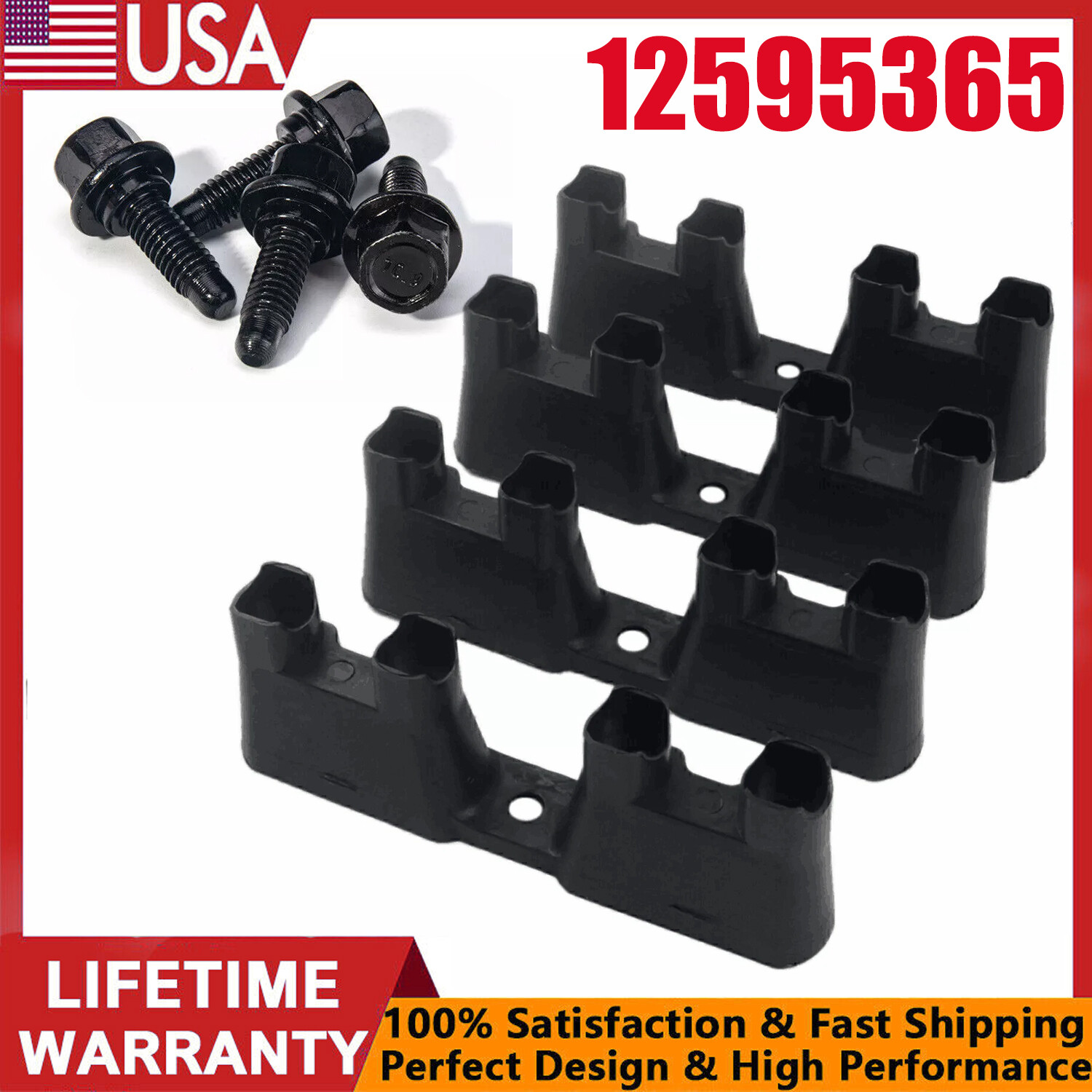 4 PCS Lifter Trays Fit LS7 Lifters.For GM LS LS1 LS3 4.8 5.3 6.0 6.2 12569259 US