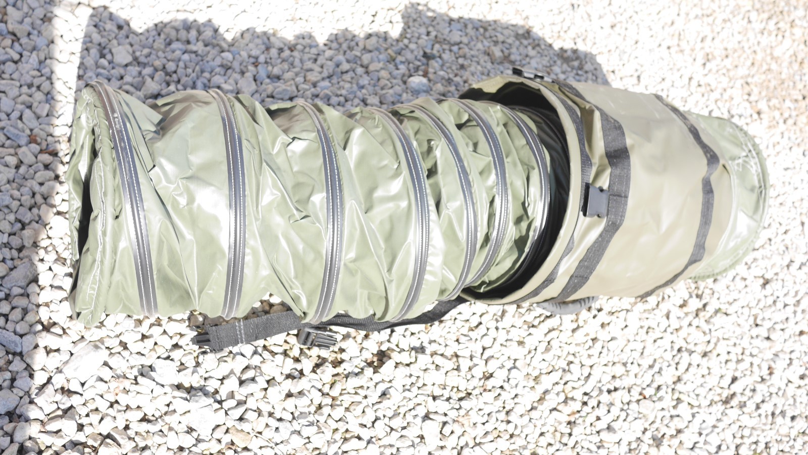 MOD Military grade marquee space-heater duct. Dantherm