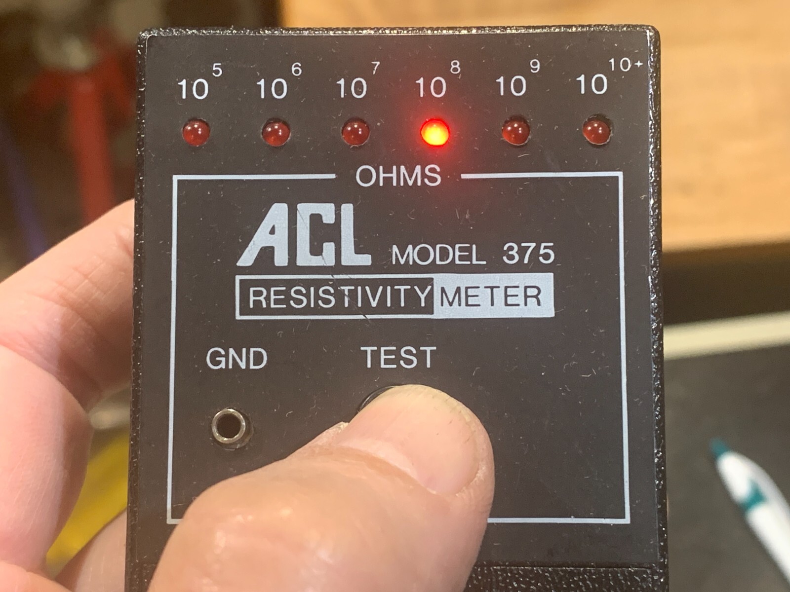 ACL Model 375 Resistivity Meter