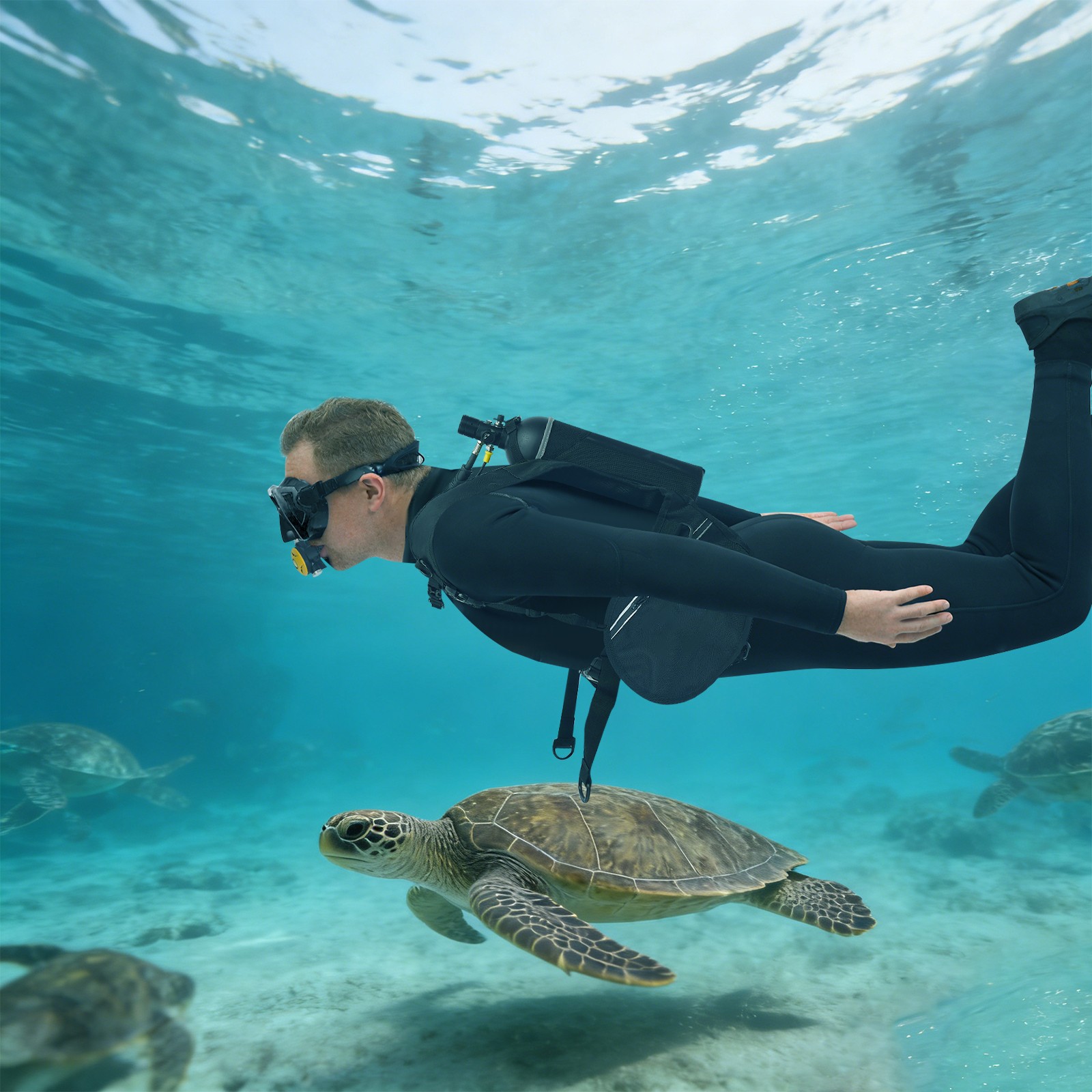 Scuba Tank Kit, Underwater Diving Tank Kit, Lung Tank for Diving Entertainment