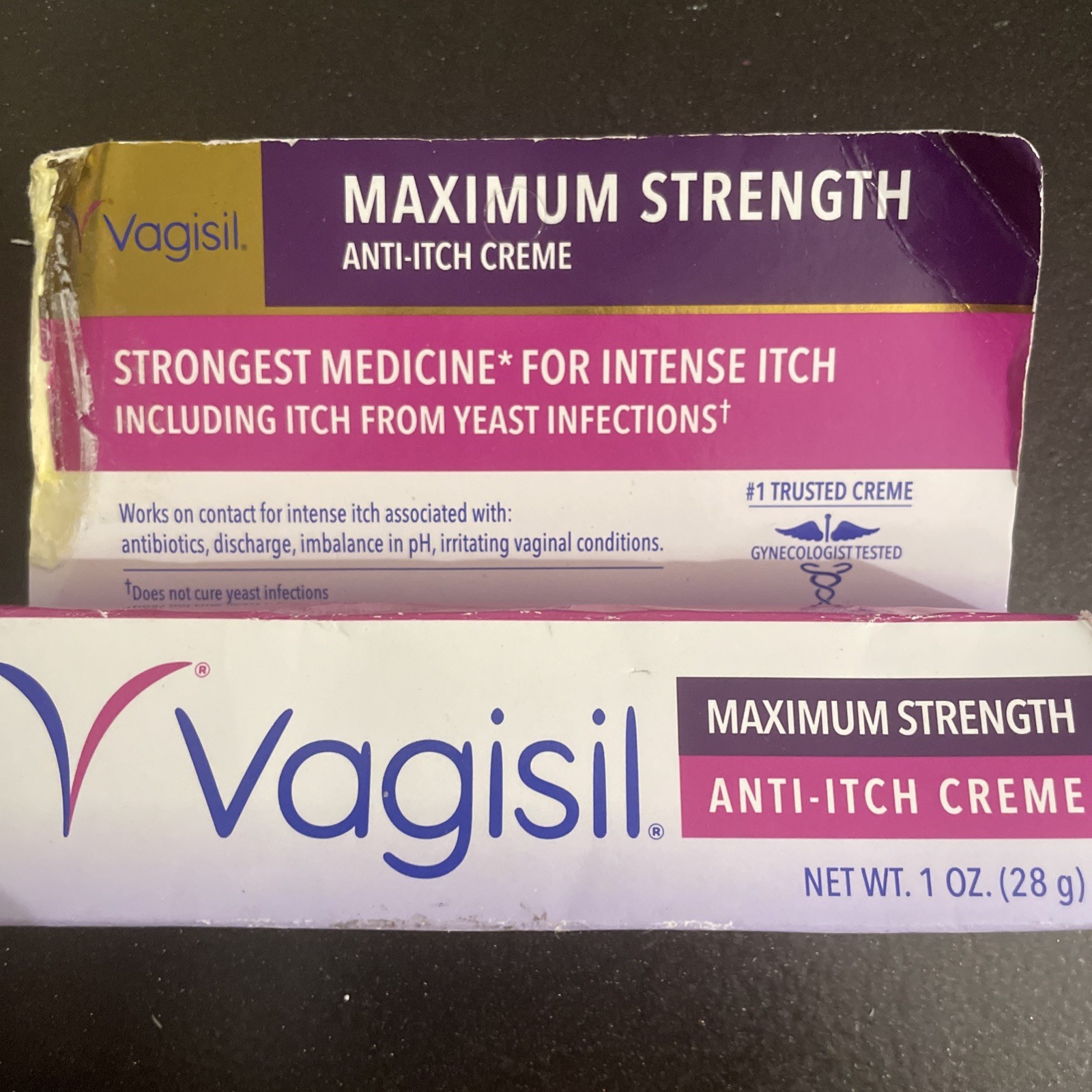 Vagisil Max Strength Anti-ItchCream Instant Long Lasting Relief 1 Oz Exp. 12/27