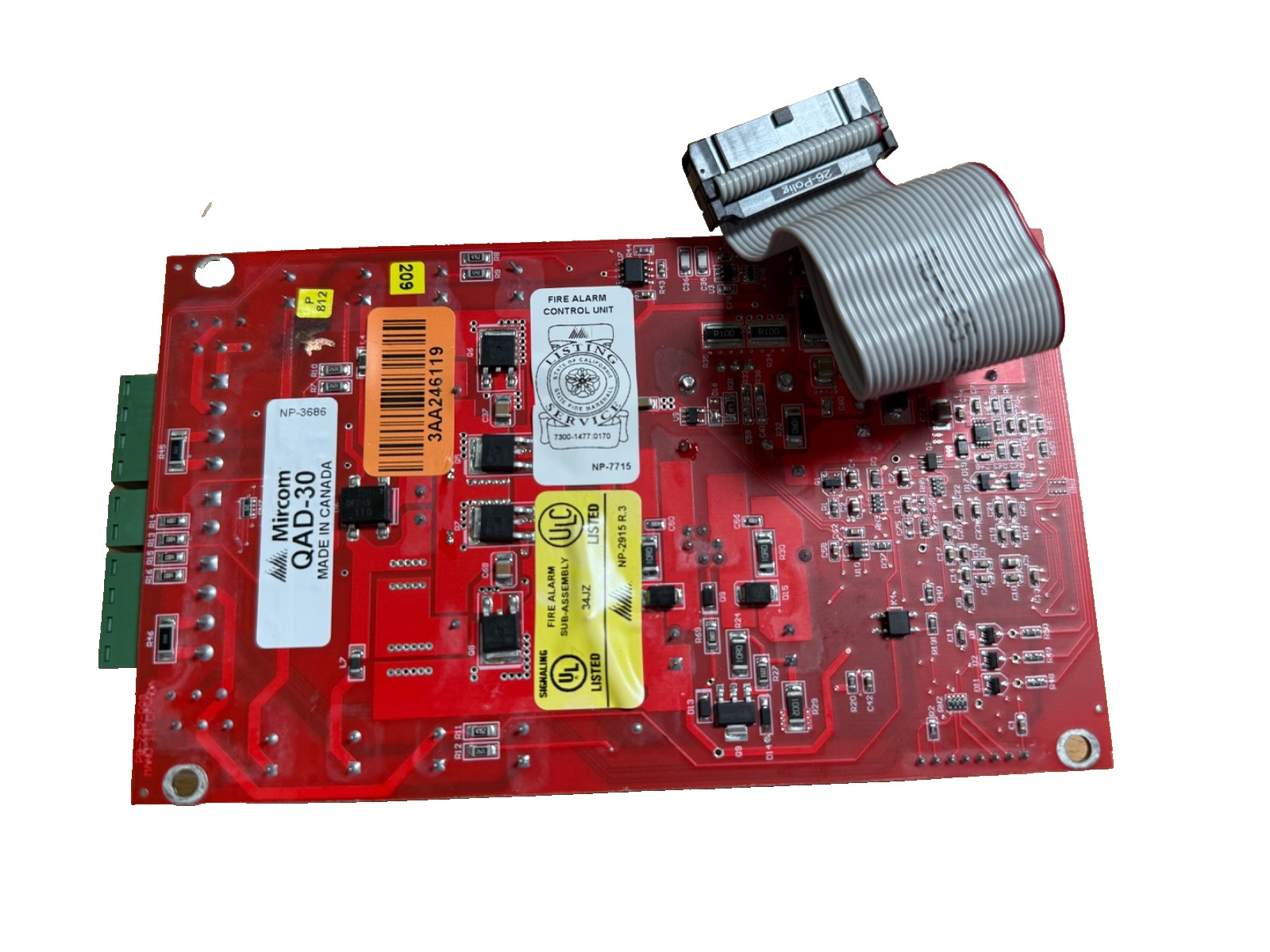Mircom QAD-30 Fire Alarm 30 Watt Amplifier Module