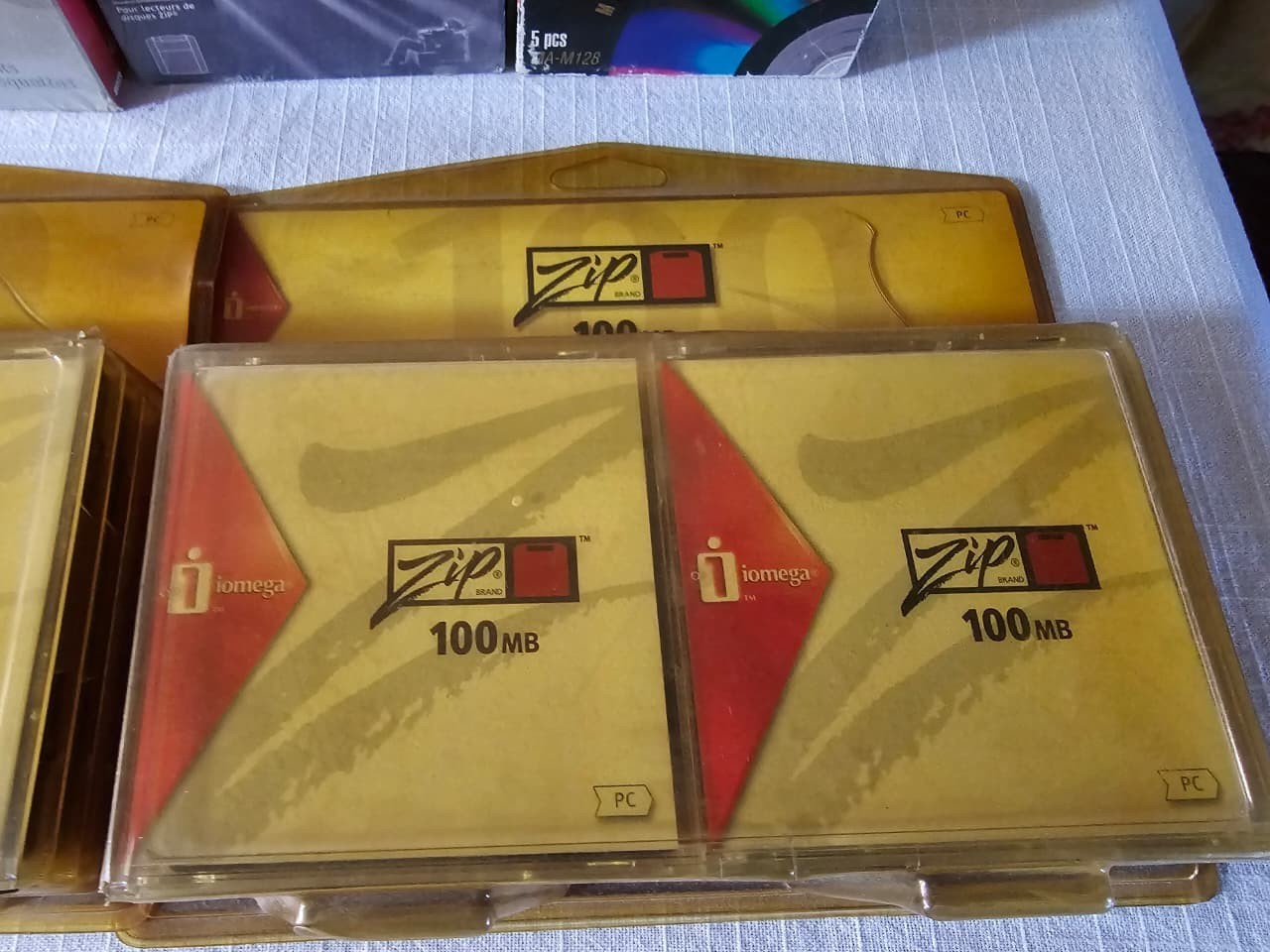 Zip Disk Drives New Sealed LOT 5 Packages