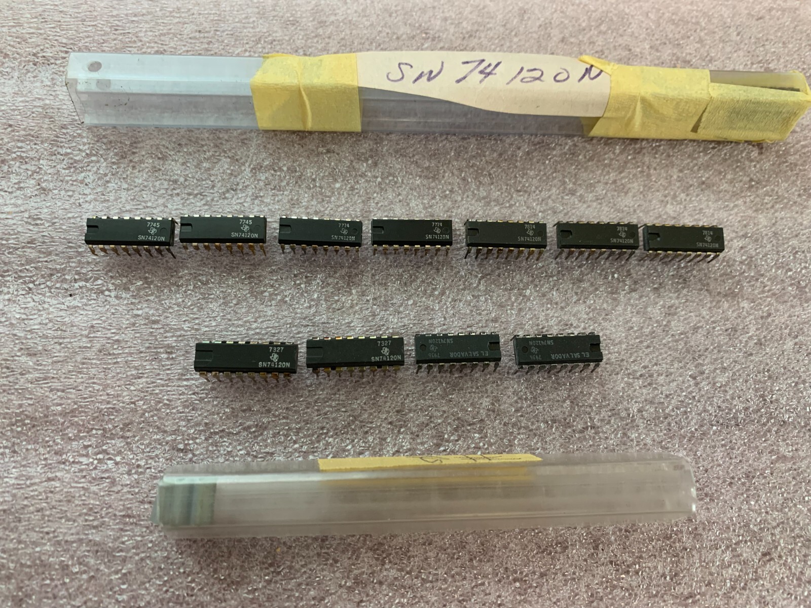 '1 PC' - PN# SN74120N - TI / TEXAS INSTRUMENTS - MICROCIRCUIT, DUAL CLOCK DRIVER