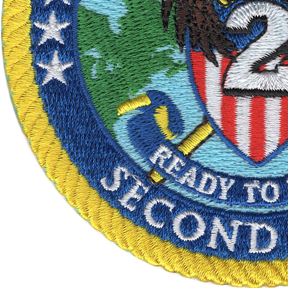 United States Second Fleet Patch