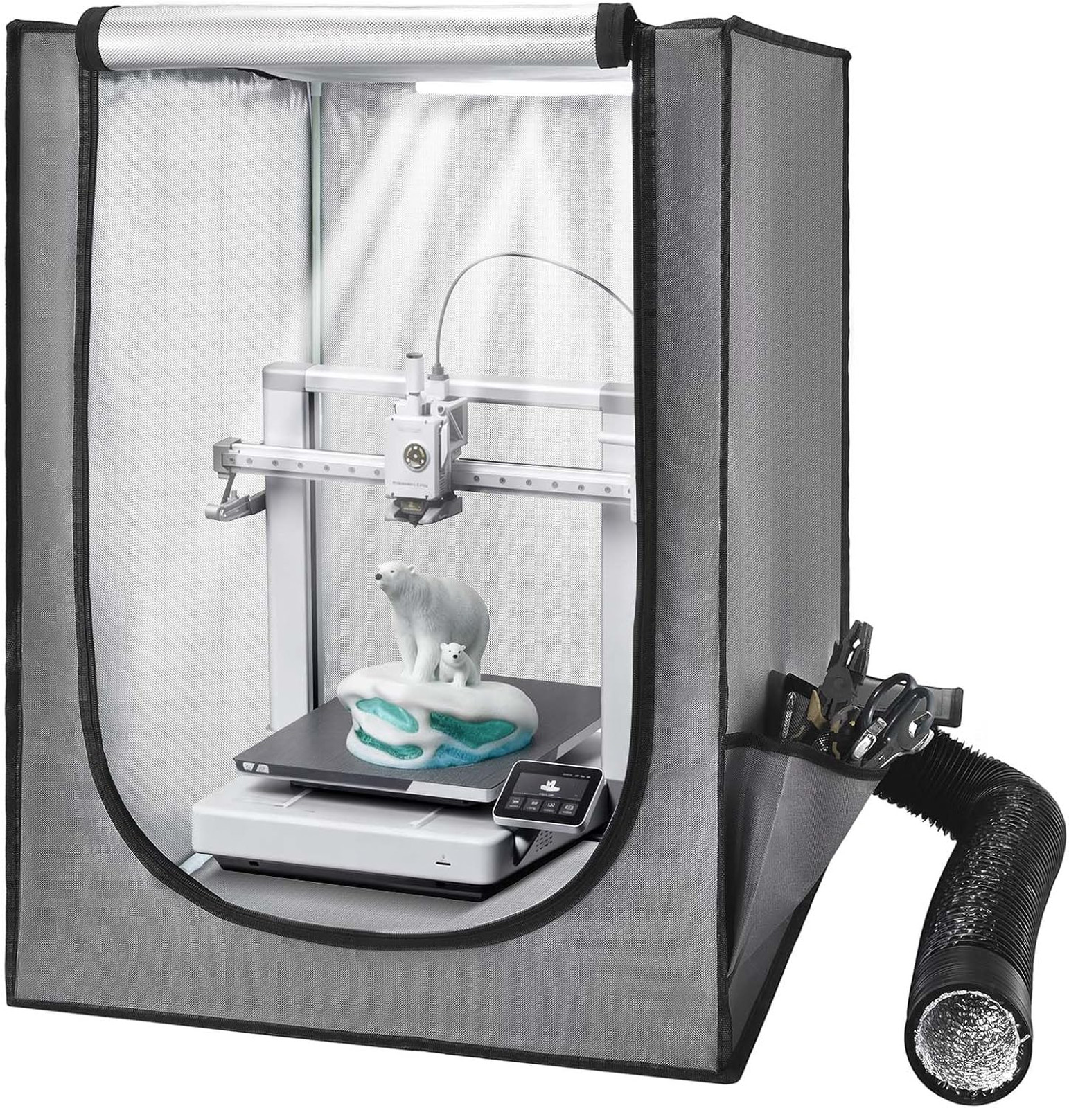 3D Printer Enclosure with Ventilation Dustproof Waterproof Oxford Cloth