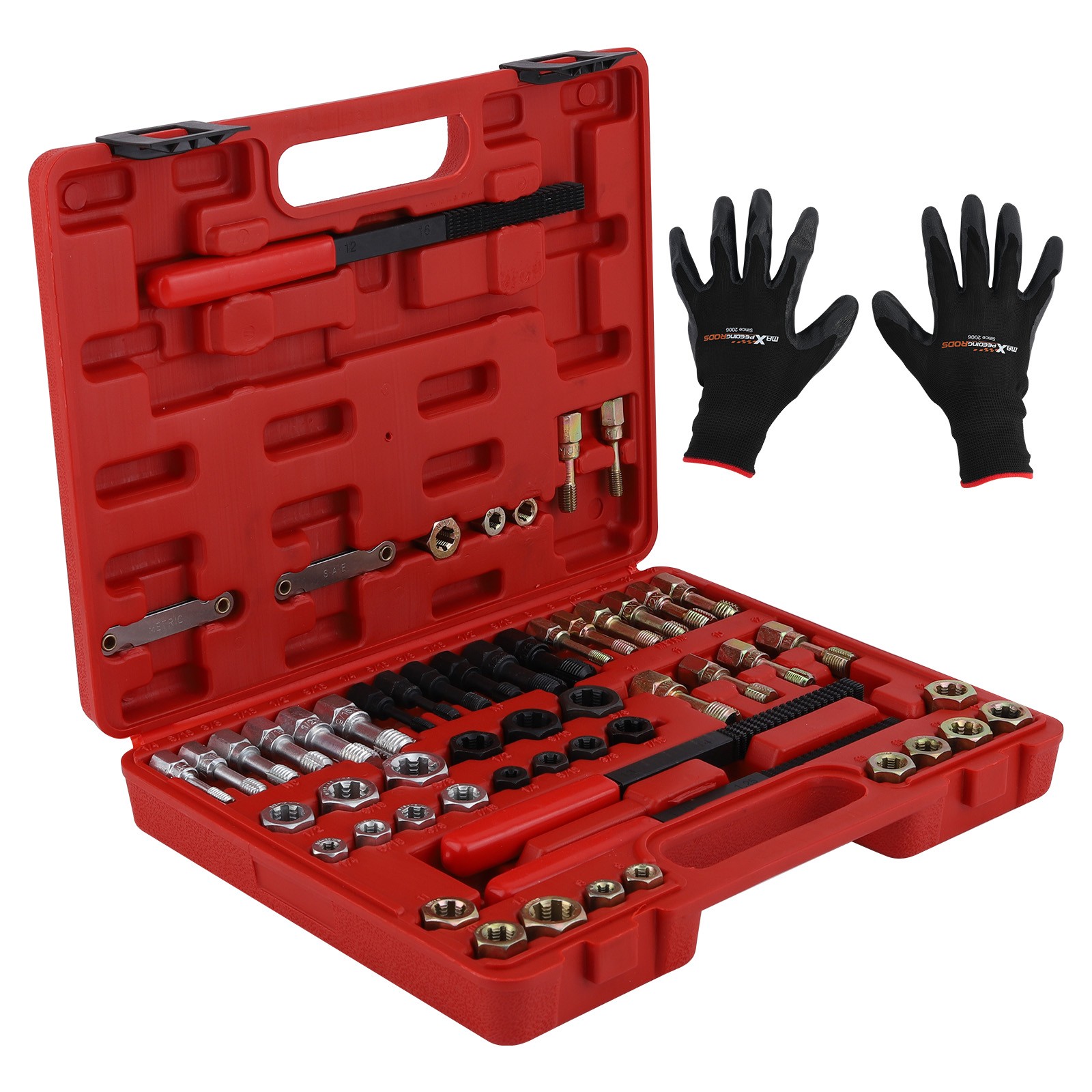 56*Thread Restorer Kit Rethread Repair Tool UNC UNF & MetricThread Chaser  Kits
