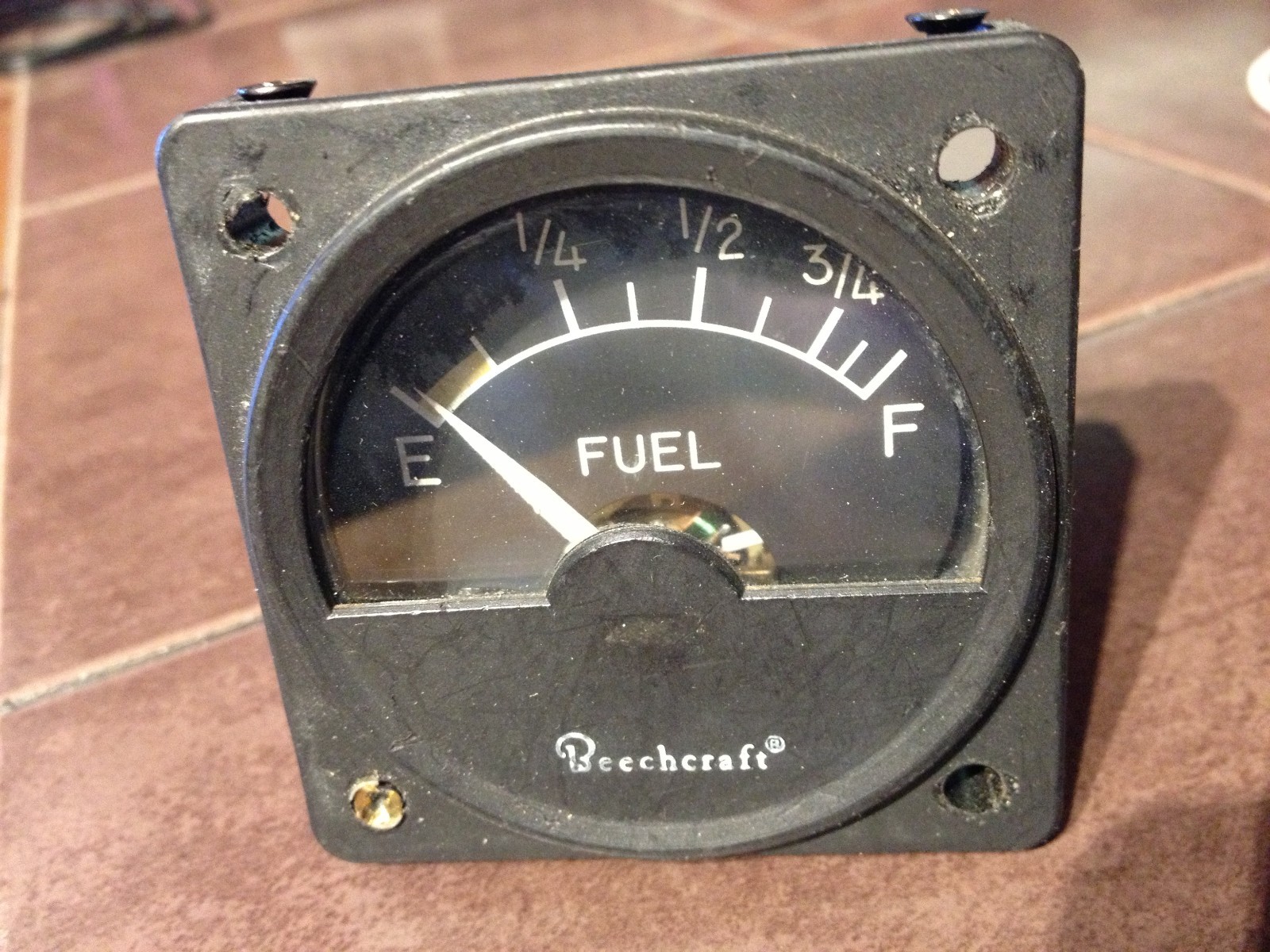 Beechcraft Fuel Quantity Indicator bpn 58-380051-5,  A-1158-5 Hickok