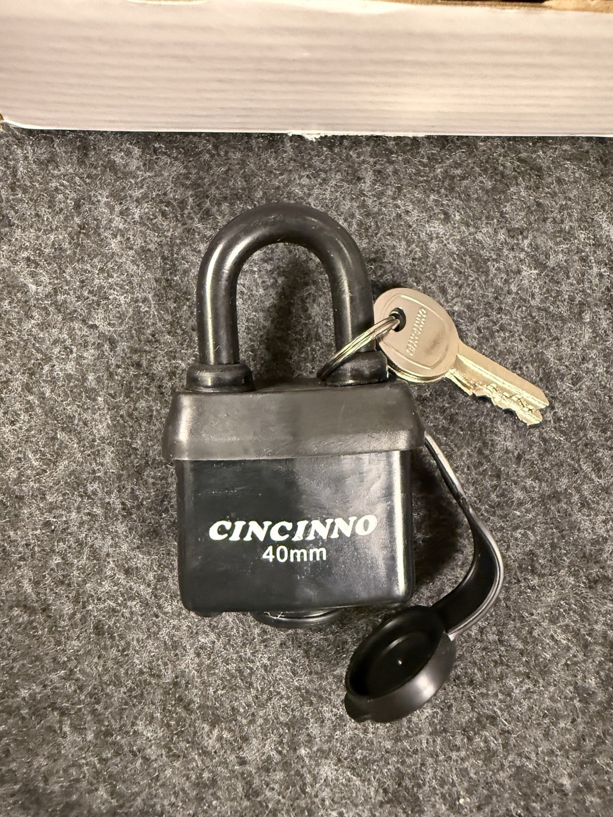 Cincinno Weatherproof Storage Locker Locks 6-Pack, Keyed the Same
