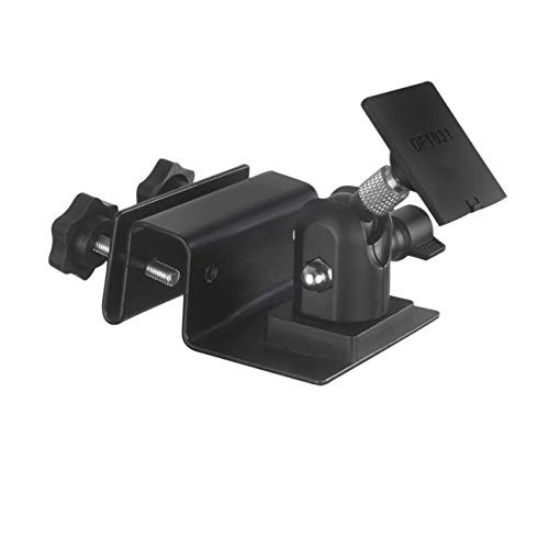HOLACA Weatherproof Gutter Mount for Ring Solar Panel- Adjustable Black