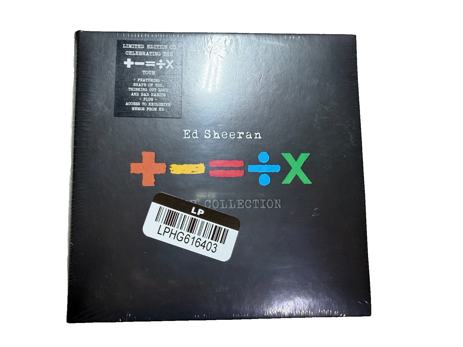 CD ED SHEERAN +-=%X Tour Collection