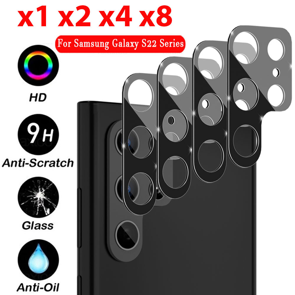 Lot For Samsung S22/S22+ 5G Tempered Glass Camera Lens Screen Protector
