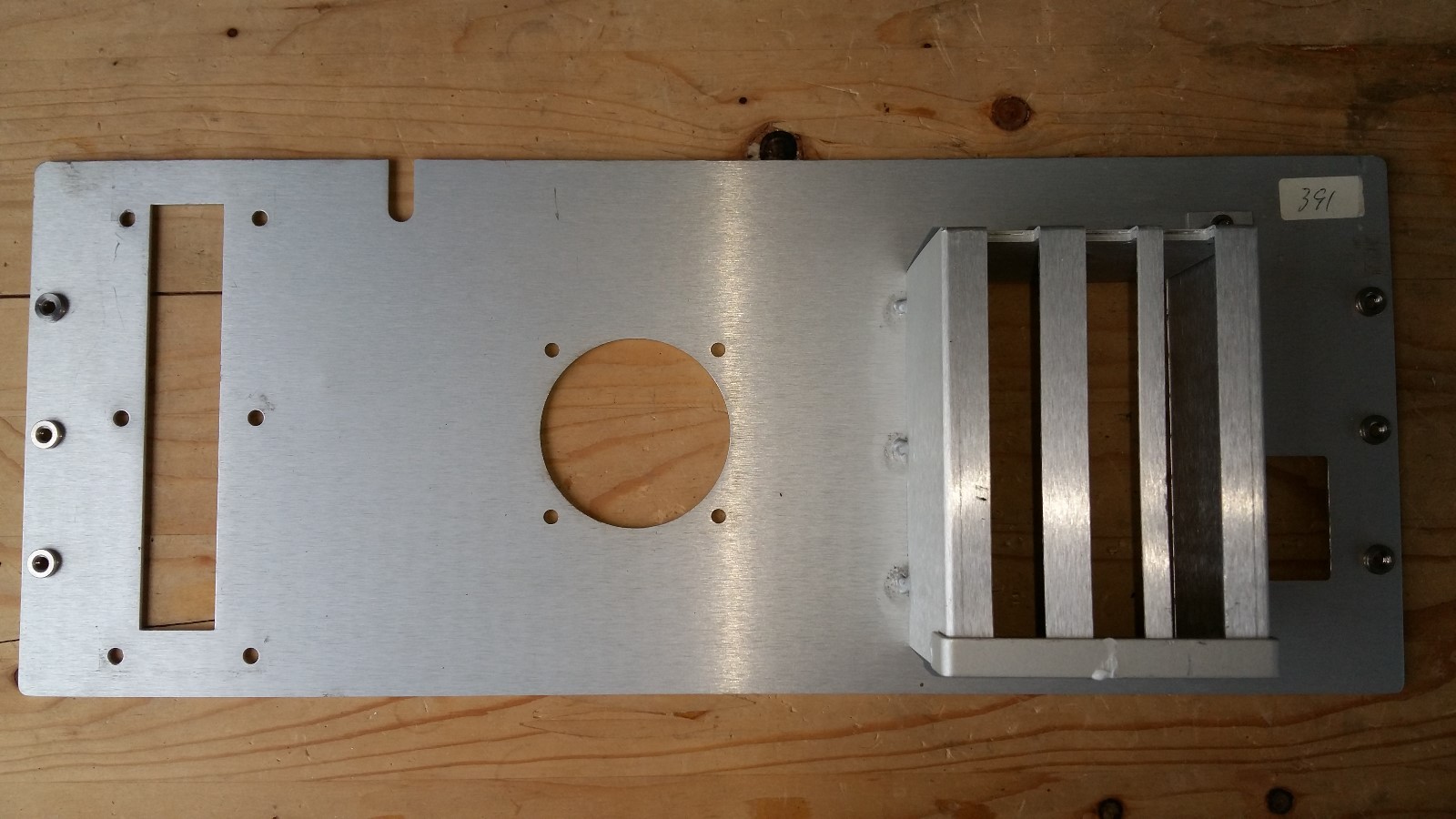 Rear Panel for Ruska 7215 XI Digital Pressure Controller