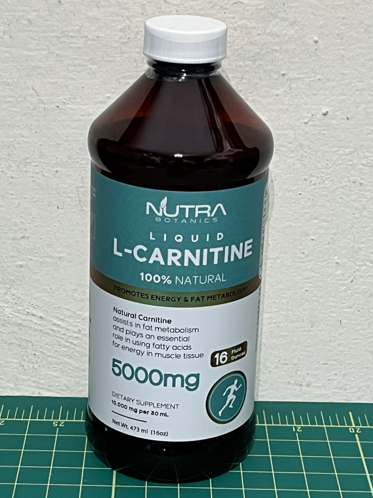 High Strength Liquid L-Carnitine 5000 Mg, 16 Oz (473 ML)