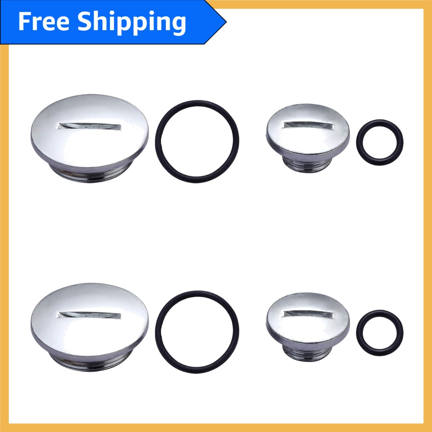 High-Quality 2 Set ATV Stator Side Cover Caps 50-125cc – Lightweight & Stylish