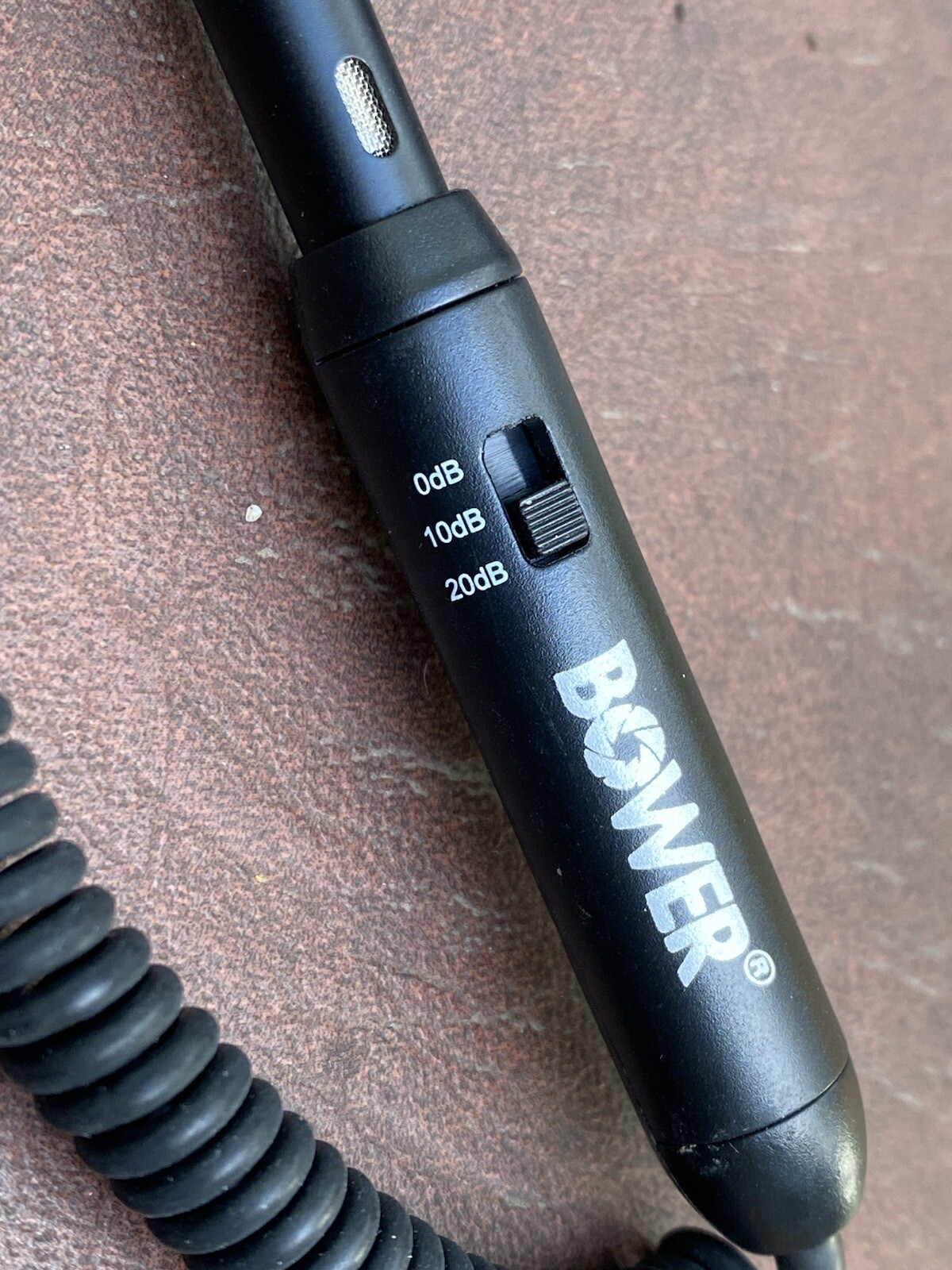 🎤Bower MIC300 Mini Shotgun Condenser Microphone Black