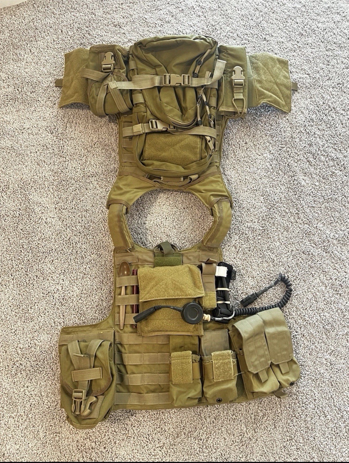 Eagle Industries Marciras Vest With bae Inserts with pouches NSW ODA OIF OEF