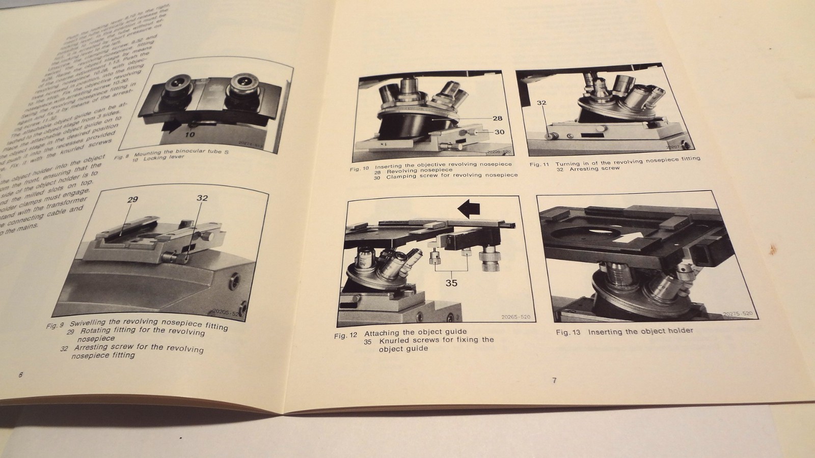 LEITZ DIAVERT ORIGINAL INSTRUCTION MANUAL **MINT CONDITION**