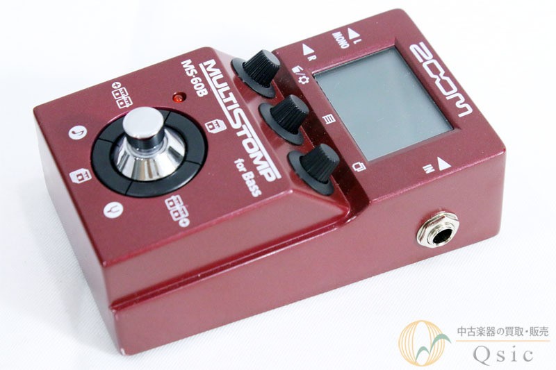 Zoom MS-60B Bass Multi-Effects Pedal Compact Used Full Sound Range Effects