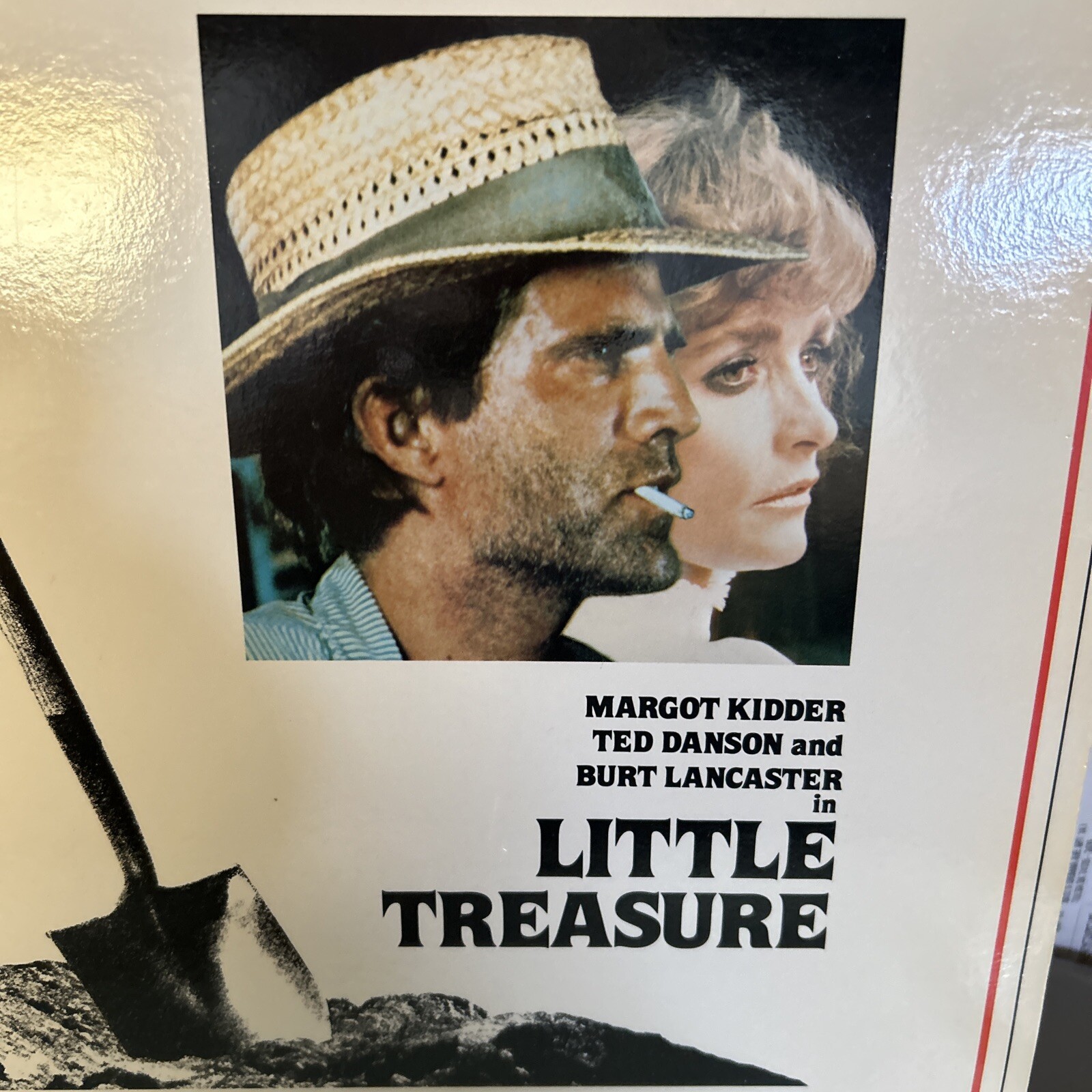 Little Treasure Laserdisc LD Ted Danson Burt Lancaster