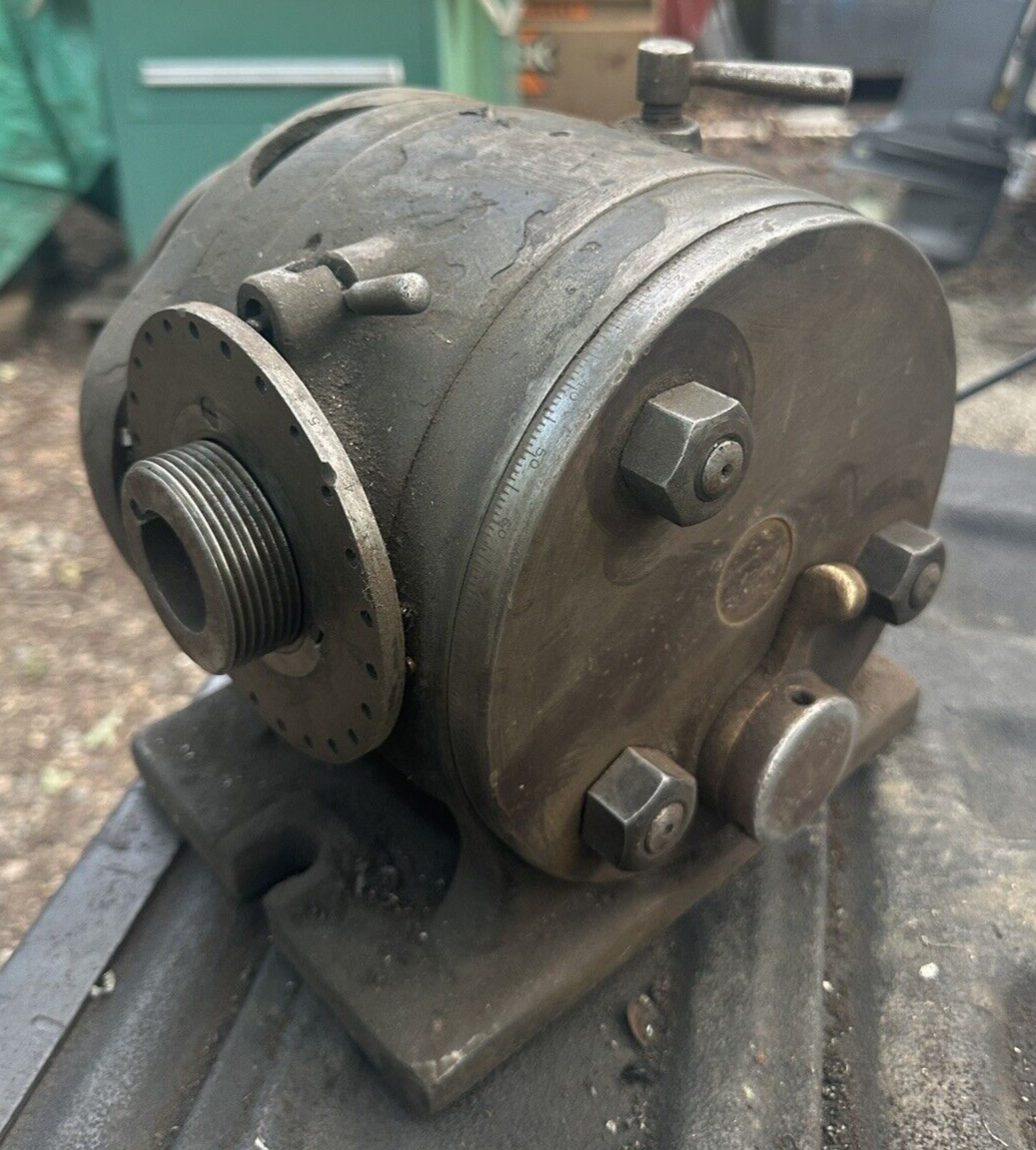 11" Dividing Head Incomplete Gear / Handle Driven Milling Machine Tool Accessory