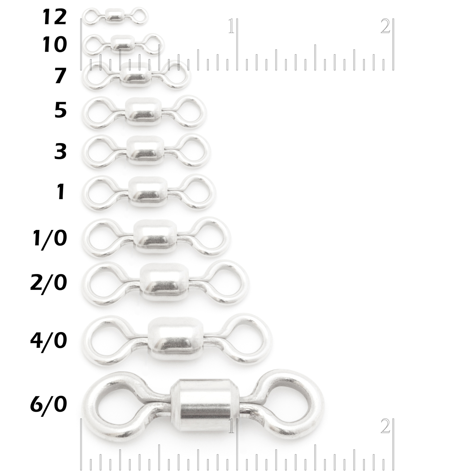 Size 1 Rosco Swivels - 100 pcs