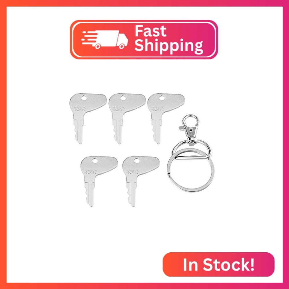 IDEASURE 5 PCS H32412 Ignition Key Set, Replaces 32412 35260-31852, Compatible w