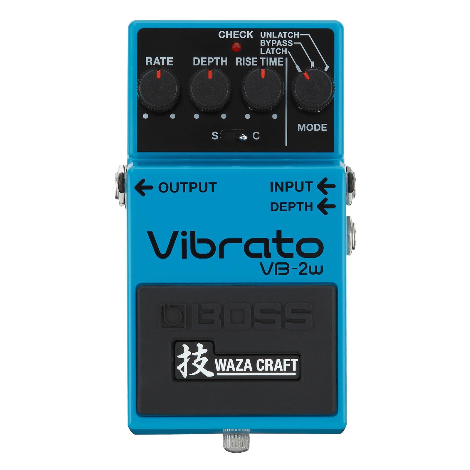 Boss VB-2W Waza Craft Vibrato Guitar Effects Pedal - NEW