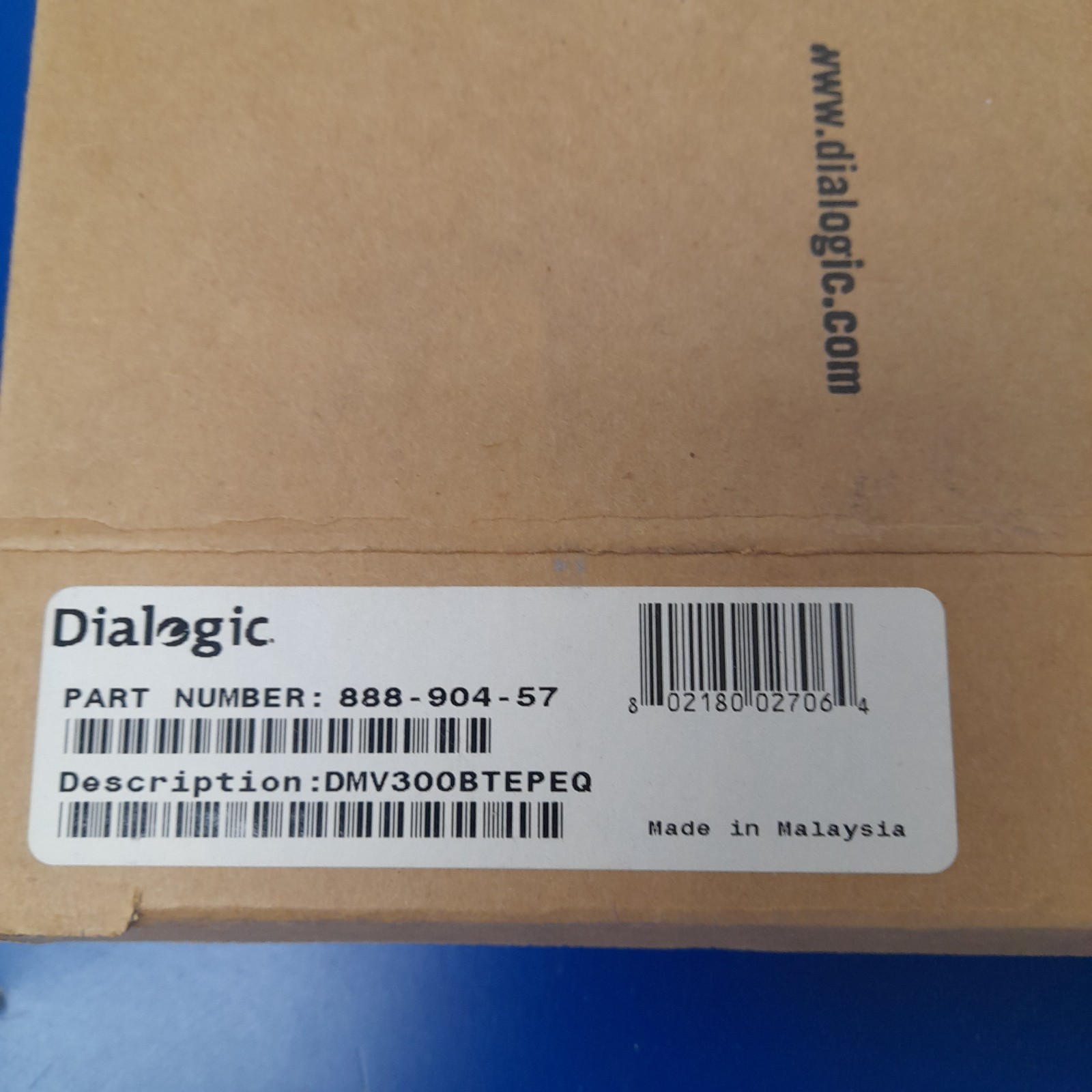 DIALOGIC DMV300BTEPEQ MEDIA BOARD