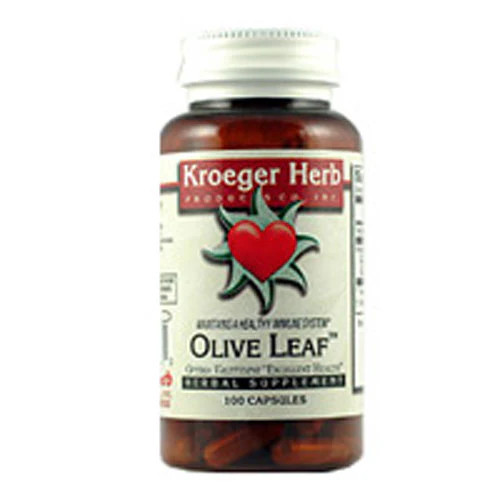 Olive Leaf  100 Caps  by Kroeger Herb