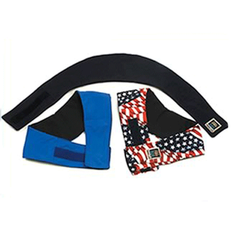 THERMO-COOL Blue Cooling Neck Wrap Made in the USA Velcr0 Closure $17 NWT