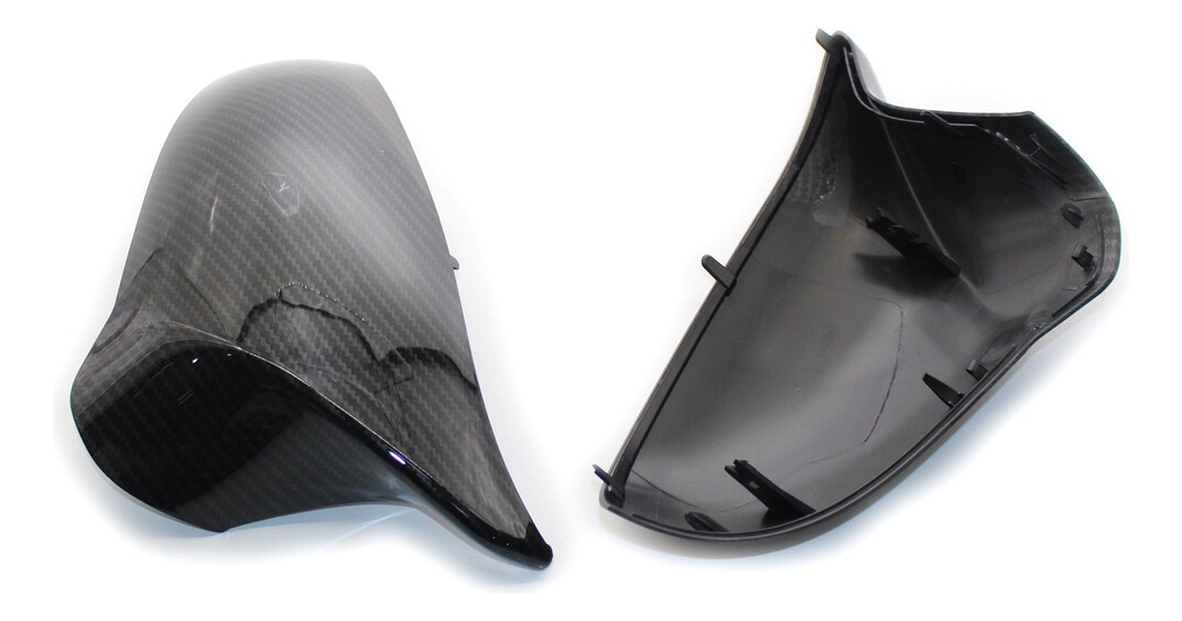 F80 M3 F82 F83 2015-2018 BMW Carbon Fiber ABS Gloss Black LHD Mirror Cover