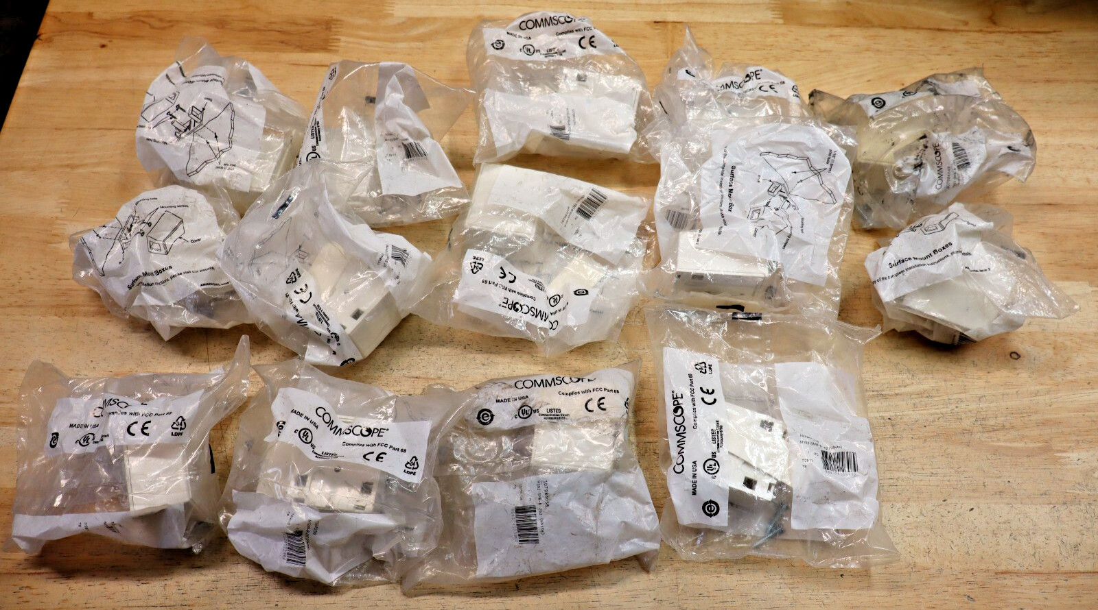 Commscope M102SMB-B-262 Surface Mount Box Lot of 14 New