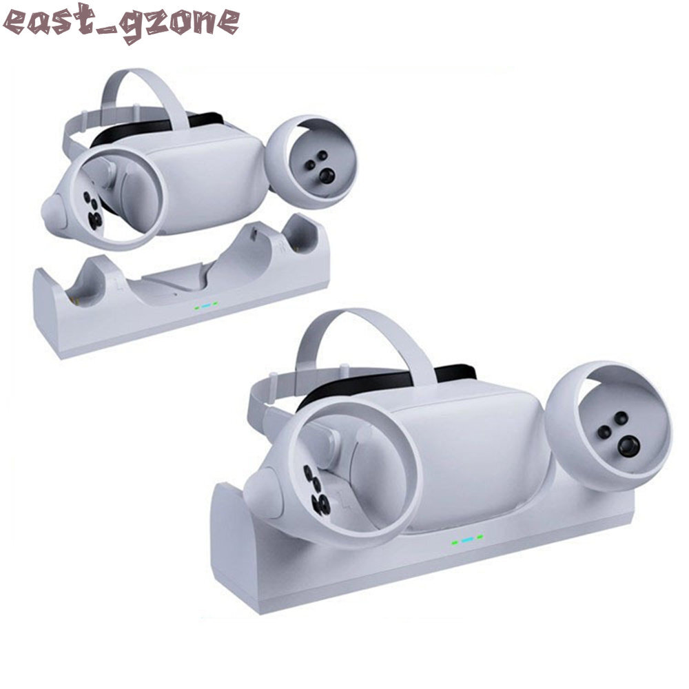 Helmet Magnetic Quick Charging Dock Holder Mount Stand Kit for Quest 2 VR Parts